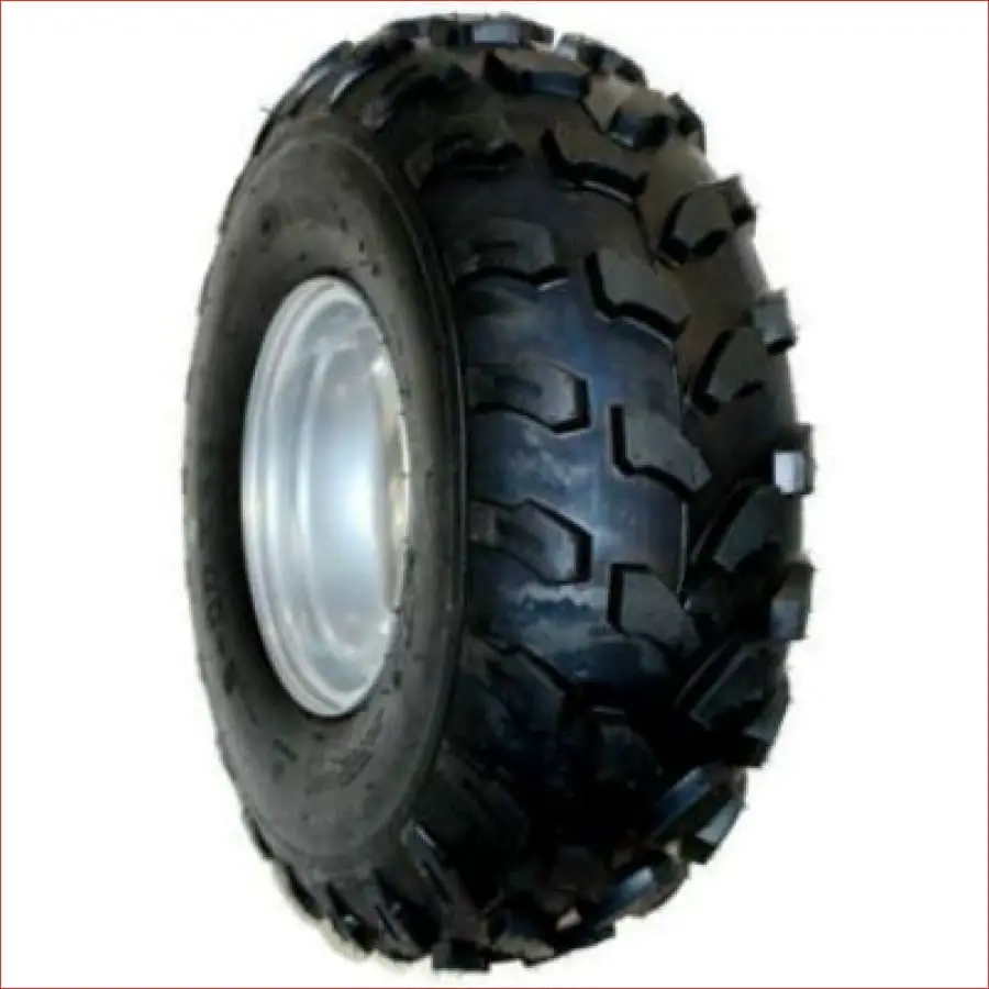 19X7-8" Knobby Wheel (Rim And Tyre) Pair (X2) 1