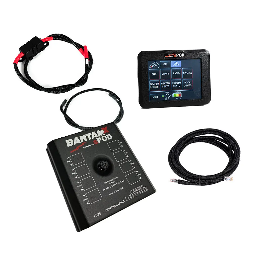 Spod Bantam X Touchscreen 8-Switch Panel Power Management System 1