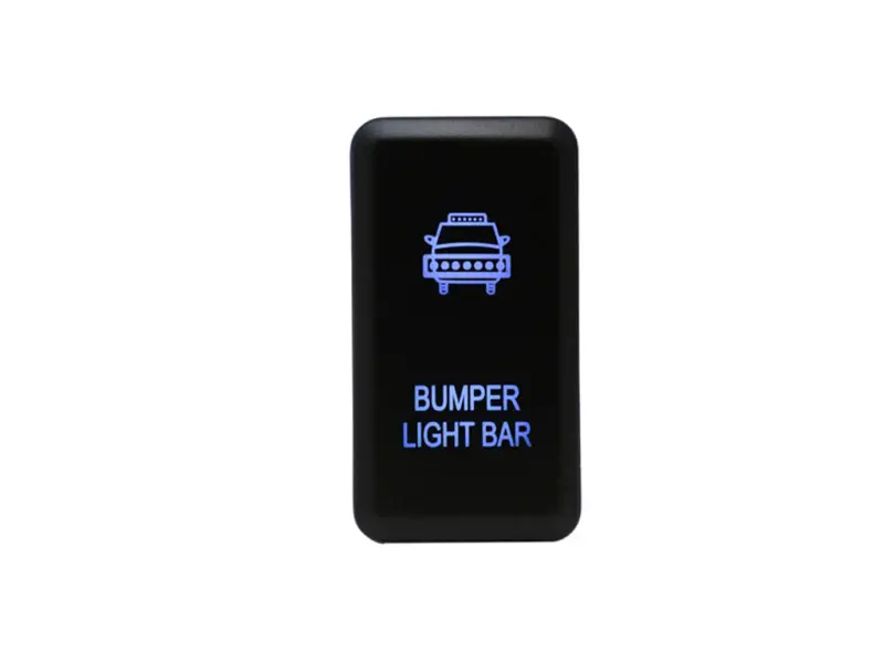 Cali Raised Tall Style Toyota Oem Style Bumper Light Bar Switch - Blue 1