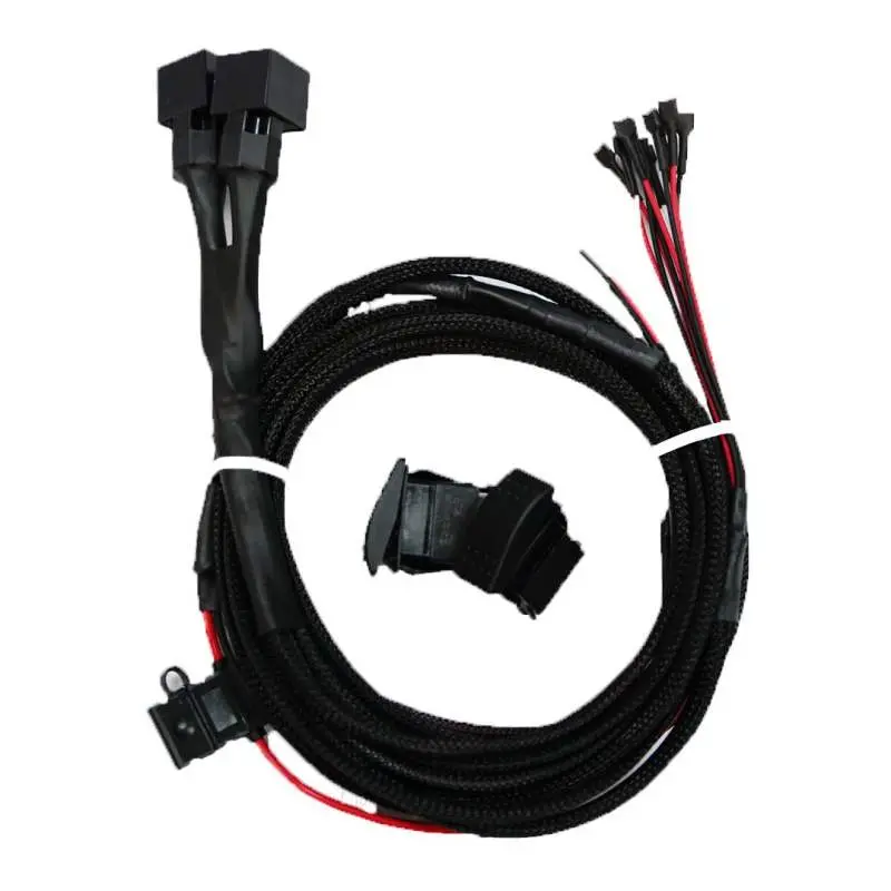 Nacho Lighting 40 Amp Vehicle Harness W/ Dual Switches And Relays 1