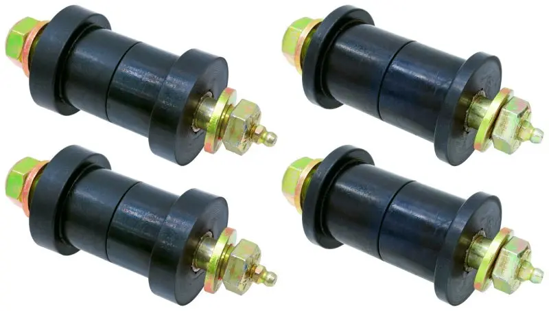 Rockjock 76-76 Cj Leaf Spring Main Eye Bushing Kit W/ Urethane Bushings Set Of 4 1