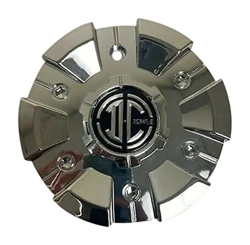 2 Crave Alloys No. 4 C607701cap Chrome Wheel Center Cap 1