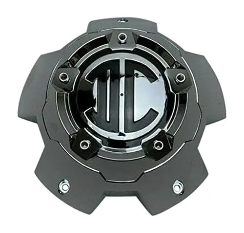 2 Crave Chrome 5 Lug Wheel Center Cap Nx-5H-D Nx-5H-D-Up 1
