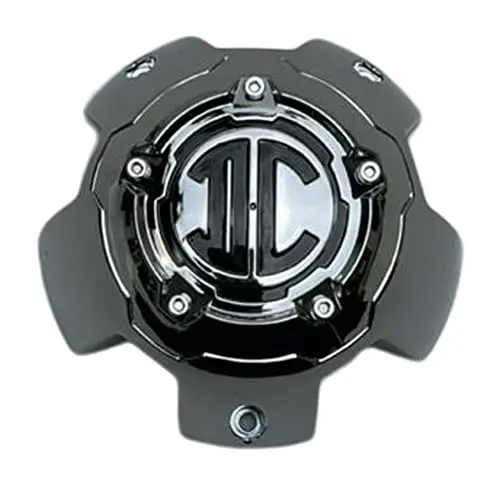 2 Crave Chrome 5 Lug Wheel Center Cap Nx-5H-E Nx-5H-E-Down 1