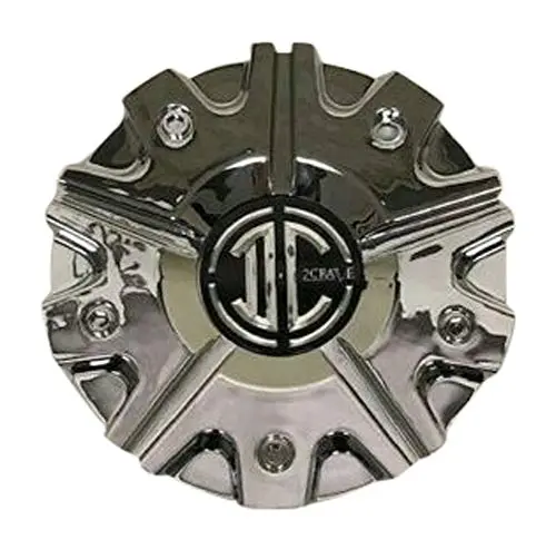 2 Crave Chrome Wheel Center Cap C108101cap 1