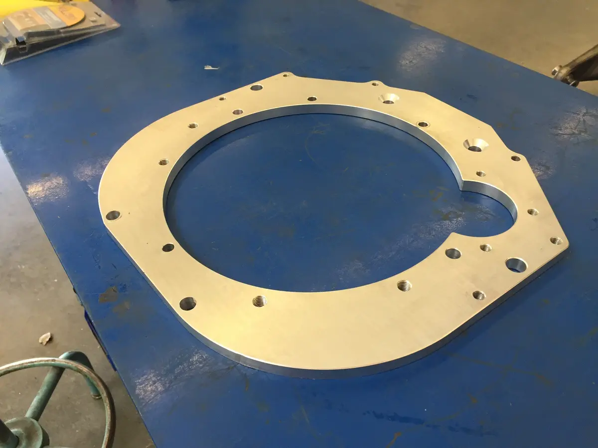 Ford 2.0L Engine To Turbo 350 - 400 Adapter Plate Kit 1