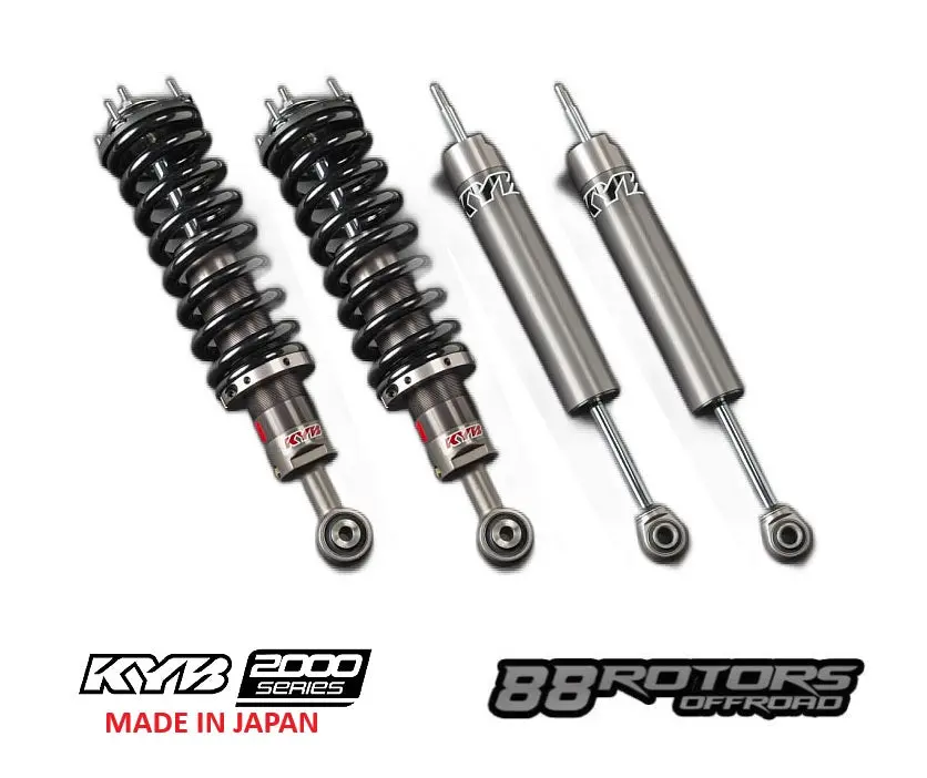 2016-2023 Toyota Tacoma Kyb 2000 Series Coilovers & Shocks Suspension Lift Kit 1