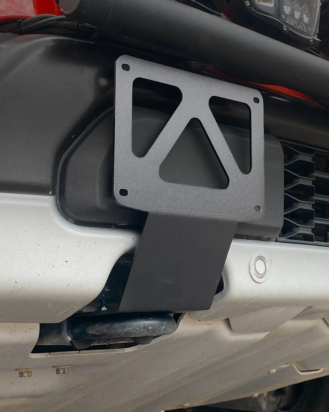 2017-2023 Gen 2 & Gen 3 Raptor Front Tow Hook License Plate Mount 1