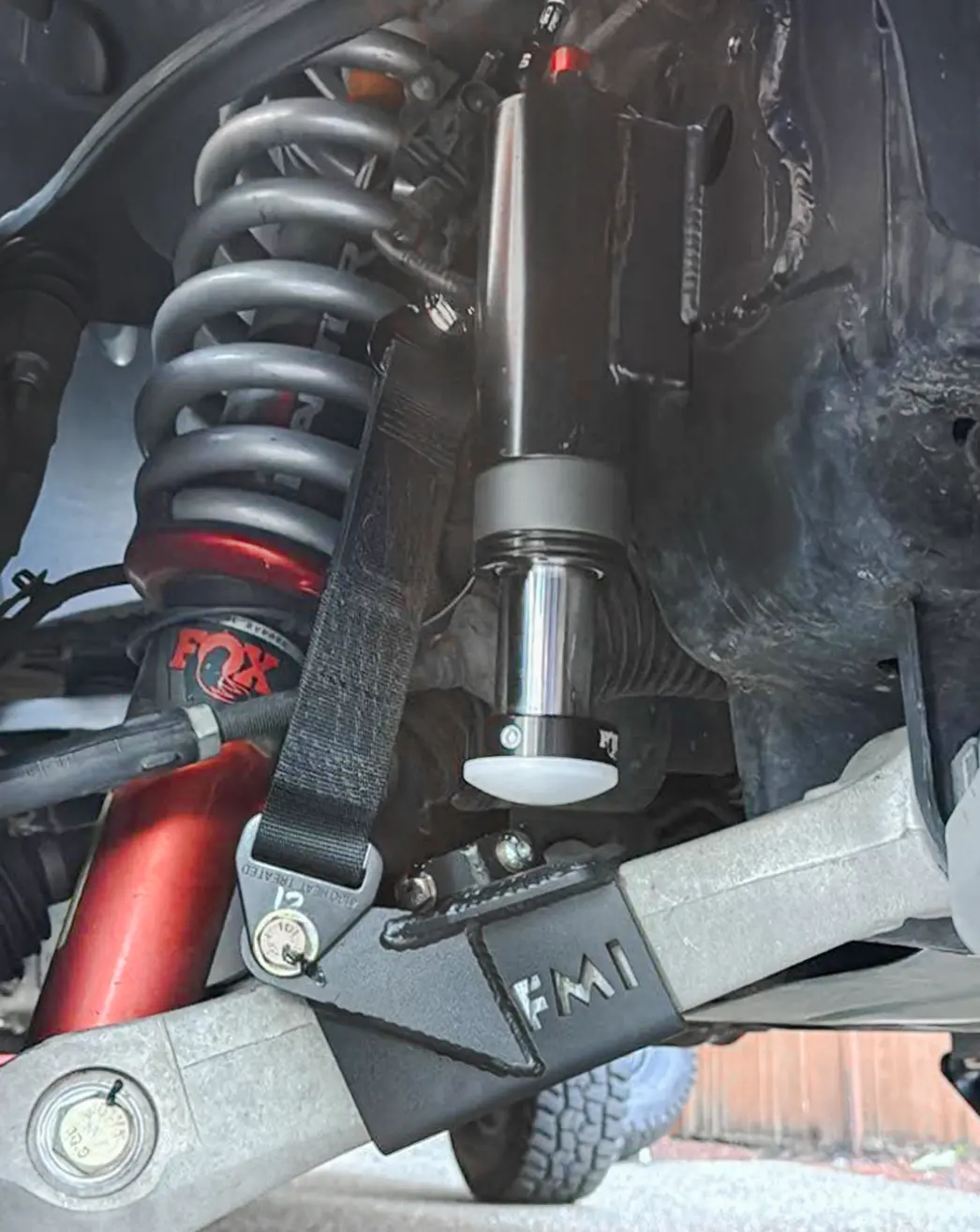 2017-2022 Gen 2 Raptor Front Limit Strap & Bump Stop Kit - Stock Lower A-Arm 1