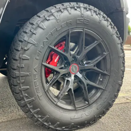 2021 + Ram Trx Big Brake Kit - Front By Alcon 1
