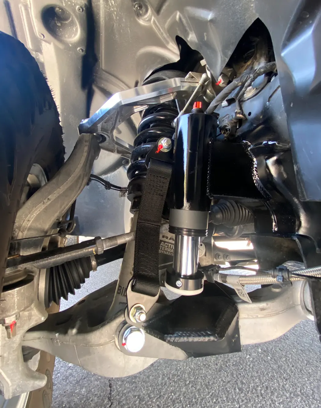 2021-2024 Ram Trx Front Bump Stop & Limit Strap Kit - Stock Lower Arm 1