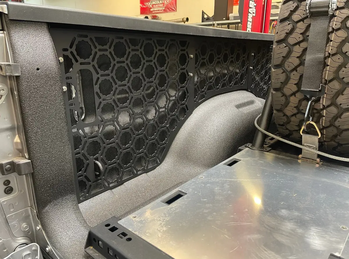 2025+Ram Rho - Bed Organizer Panel Kit - One Side 1