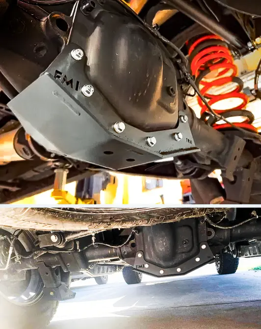 2027 Ram Trx Rear Differential Skid Plate Kit 1