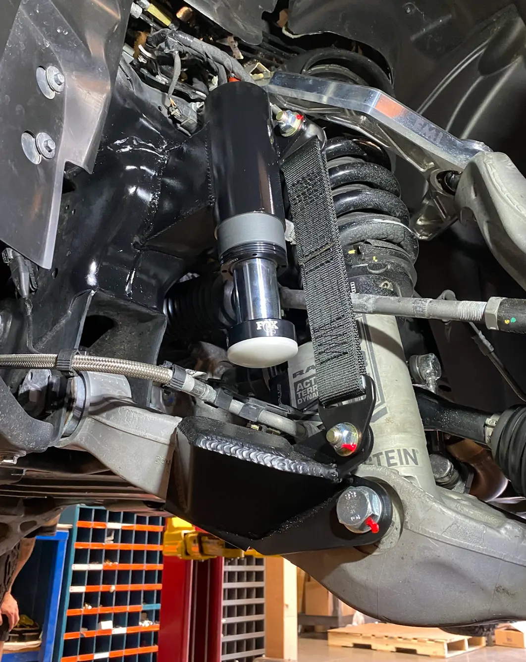 2027 Ram Trx Front Limit Strap & Bump Stop Kit - Stock Lower Arm 1