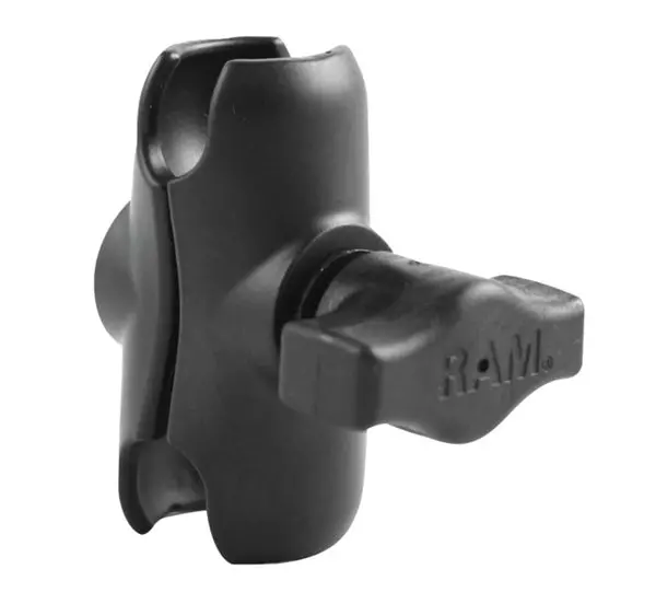 Ram Mounts Arms; Short Double Socket Arm For 1" Ball Bases; Overall Length: 2.38"; Socket-To-Socket Length: 2" 1