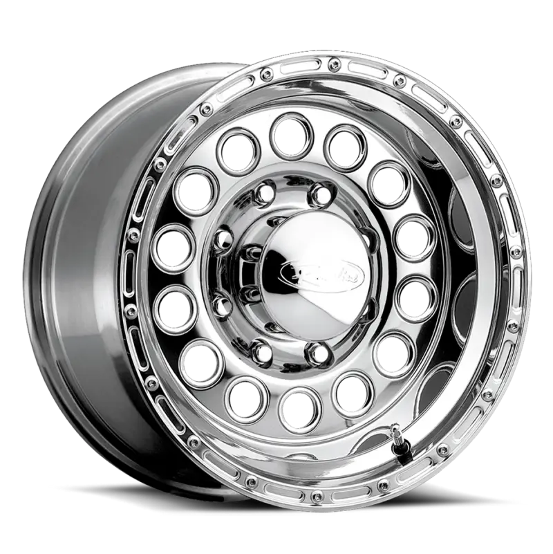 Raceline 887 Rock Crusher 17X9in / 6X139.7 Bp / 0Mm Offset / 107.95Mm Bore - Polished Wheel 1
