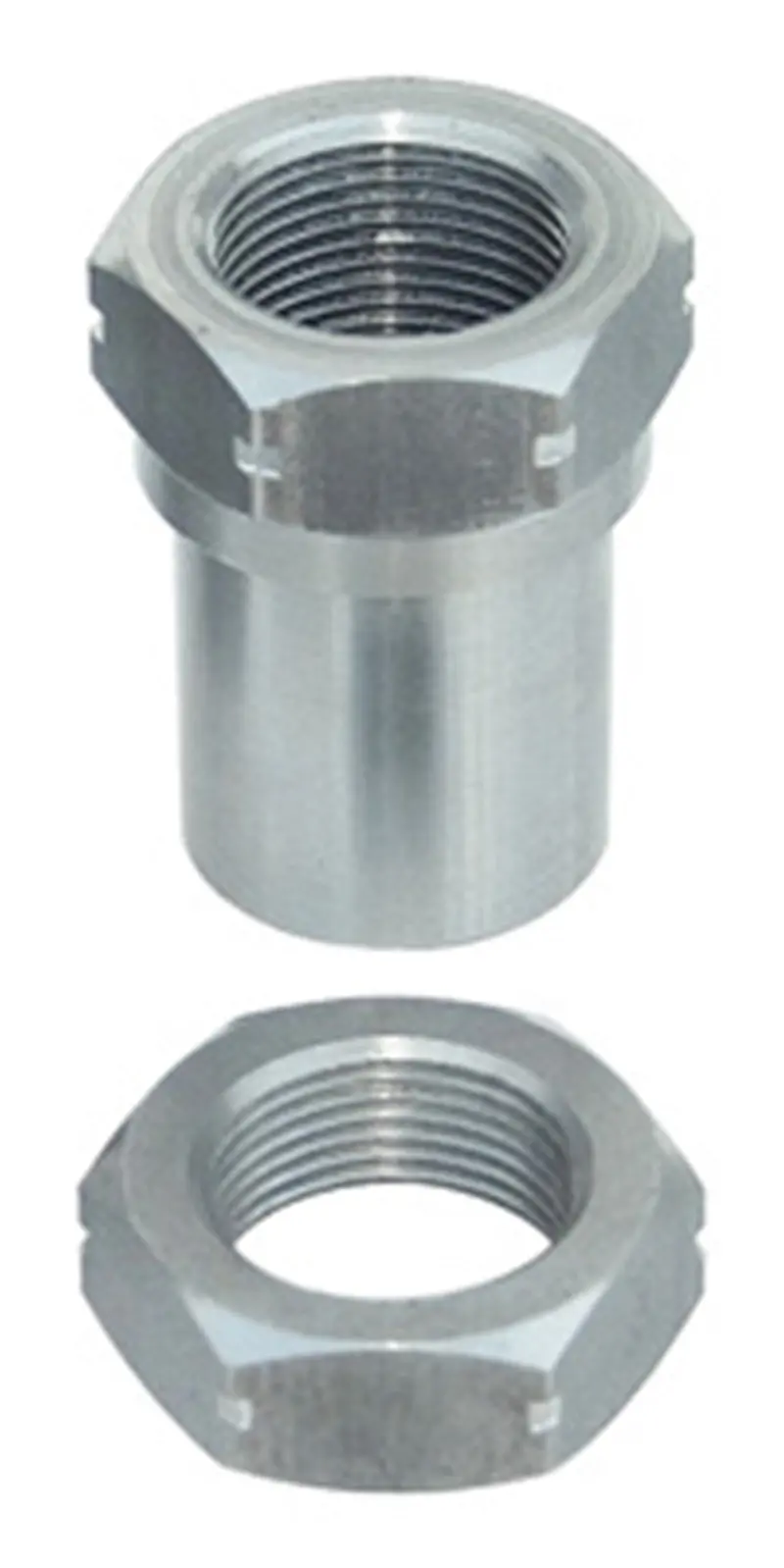 Rockjock Threaded Bung With Jam Nut 1 1/4In-12 Lh Thread Set 1