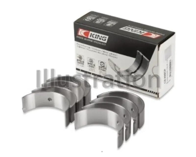 King Engine Bearings Renault R-18 (Size +0.75Mm) Connecting Rod Bearing Set 1