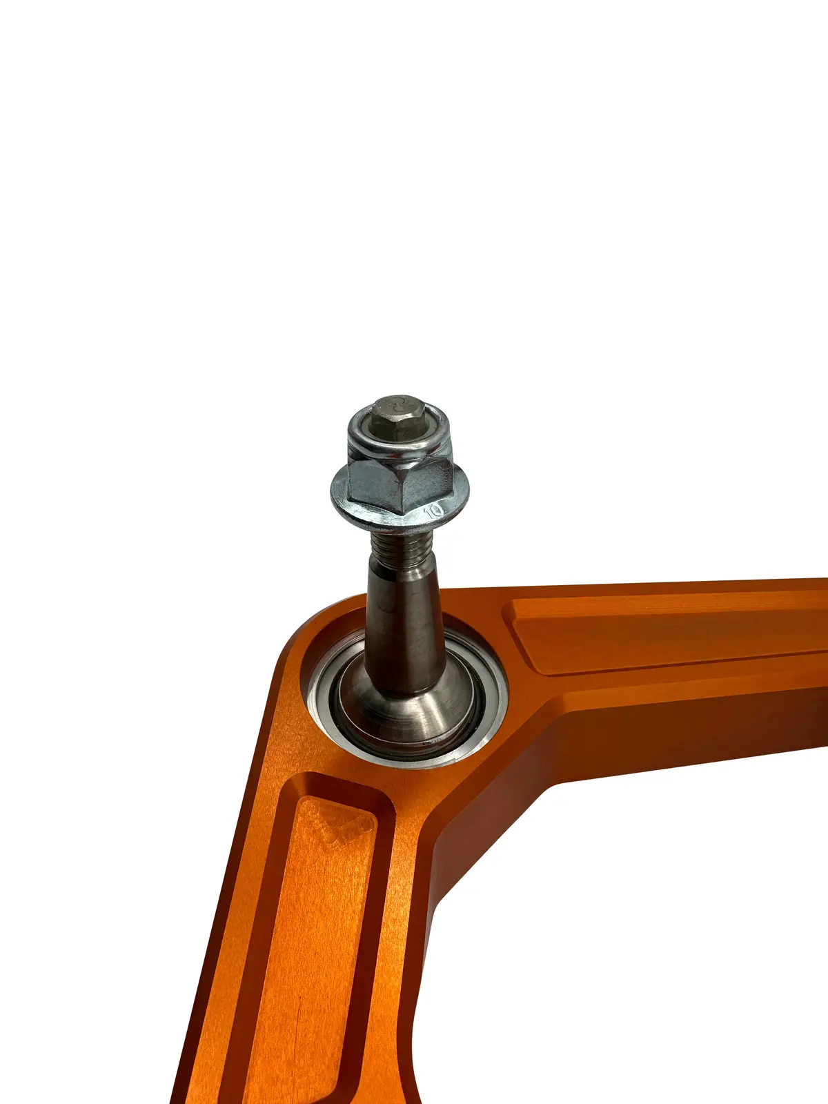 Elevate ®Fox Orange Billet Uniball Uca, 2021+ Ford Bronco 4Wd 2