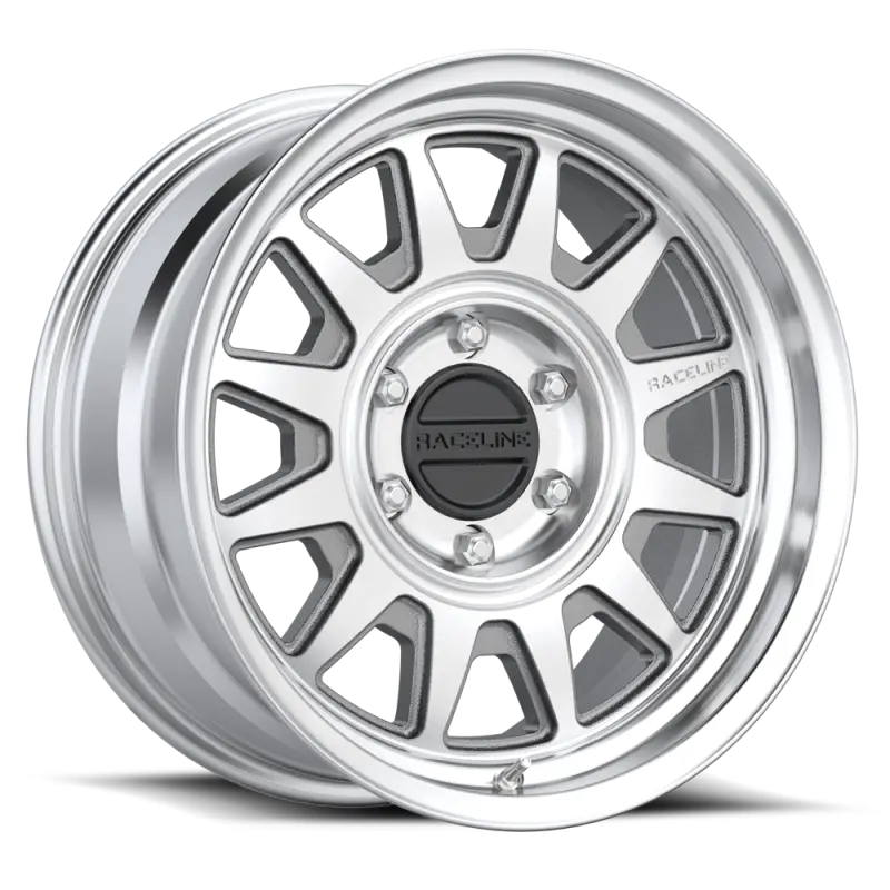 Raceline 952Mc Aero 17X9in / 5X139.7 Bp / -12Mm Offset / 106.5Mm Bore - Machined Wheel 1