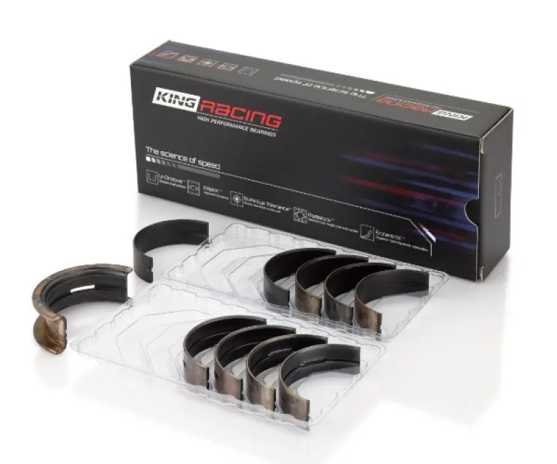 King Engine Bearings Toyota Ford 260Ci 289Ci 302 5.0L Windsor Crankshaft Main Bearing Set (Set Of 5) 1