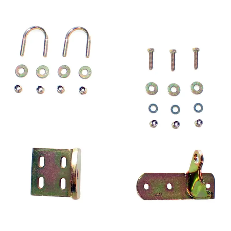 Rancho 80-89 Ford Bronco Front Steering Stabilizer Bracket Kit 1