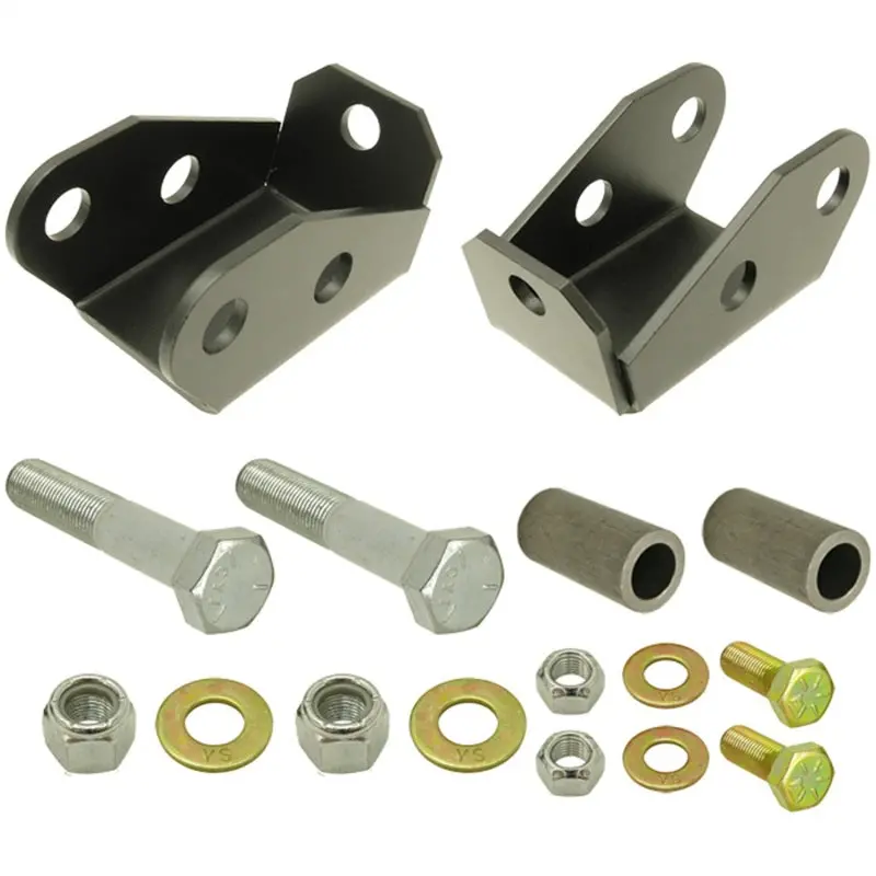 Rockjock Tj/Lj Shock Mount Extensions Rear Lower W/ Hardware Pair 1