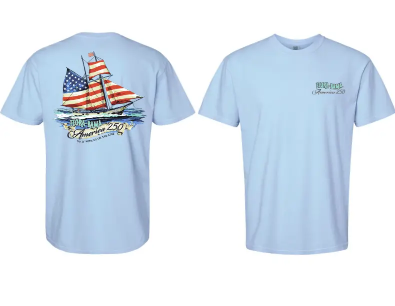 Flora-Bama 250Th  Sailboat Tee 1