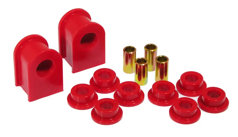 Prothane 77-98 Ford Truck S/B & E/L Bush - 1In (For 2.5In Frames / Eye To Eye End Links) - Red 1