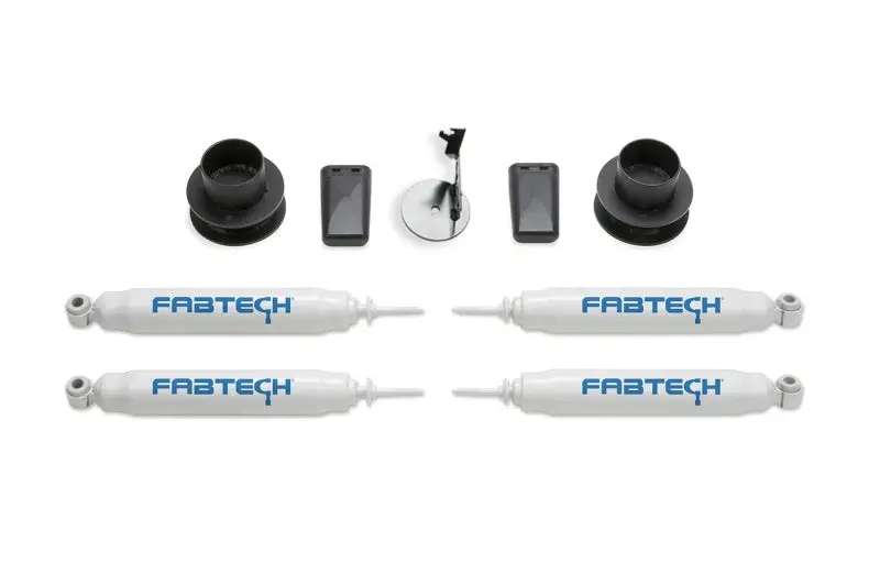 Fabtech 19-22 Ram 2500 4Wd 2.5In Coil Spcr Kit W/Perf Shks 1