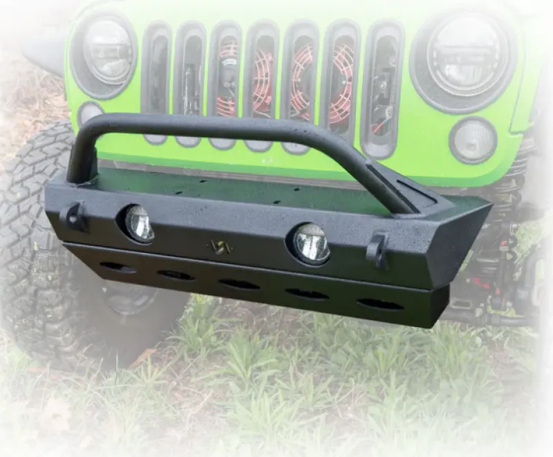 Turn Offroad 2007+ Jeep Jk/Jl/Jt Front Bumper W/Skid Plate 1