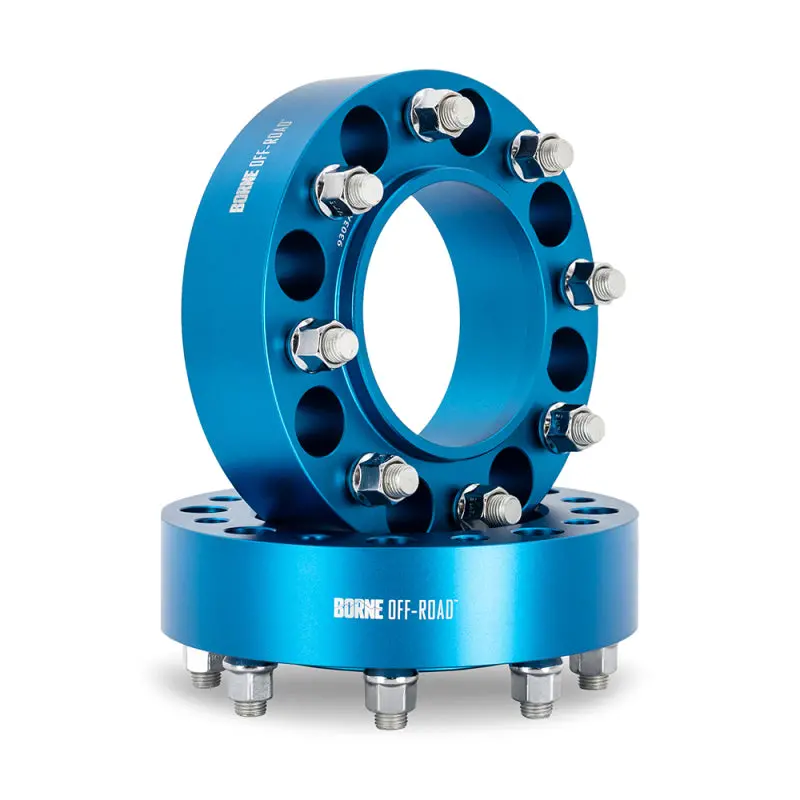 Borne Off-Road Wheel Spacers 8X170 / 125 / 50Mm M14 – Blue 1