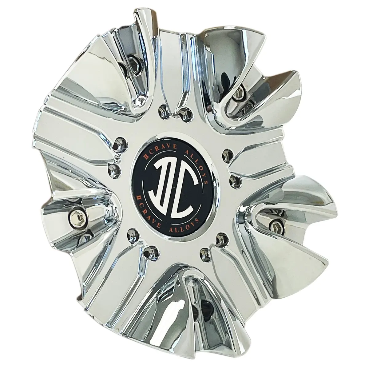 2 Crave Wheels Chrome Custom Wheel Center Cap Caps # C524602cap (1 Cap) 1
