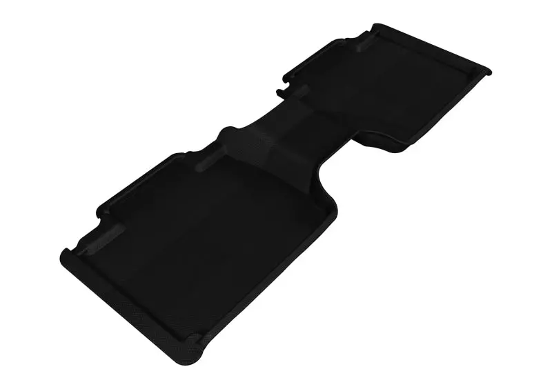 3D Maxpider 2012-2020 Toyota Tacoma Access Cab Kagu 2Nd Row Floormats - Black 1