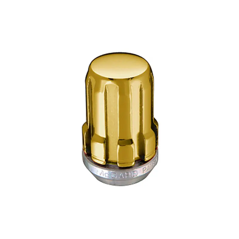 Mcgard Splinedrive Lug Nut (Cone Seat) M12x1.5 / 1.24In. Length (Box Of 50) - Gold (Req. Tool) 1