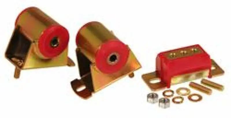 Prothane Jeep Motor & Trans Mount Kit - Red 1