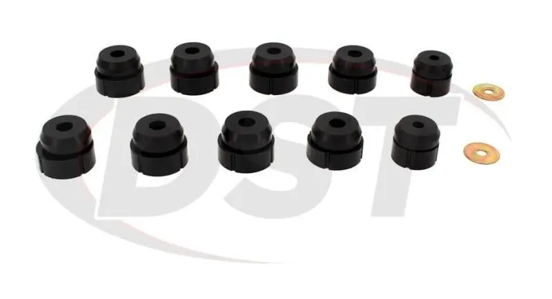 Prothane 80-96 Ford Bronco 2Wd/4Wd Body Mount - Black 1