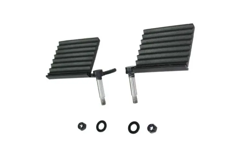 Fishbone Offroad 2018+ Jeep Wrangler Jl / 2020+ Gladiator Jt Foot Peg Set - Black 1