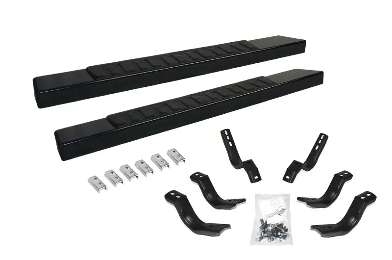 Go Rhino 19-20 Chevy 1500 6In Oe Xtreme Ii Complete Kit W/Sidesteps + Brkts 1