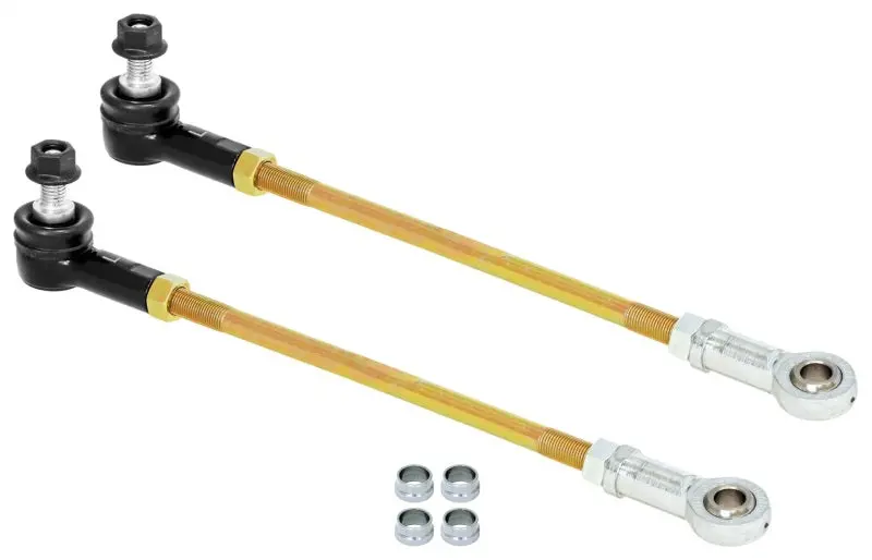 Rockjock Jt Adjustable Rear Sway Bar End Link Kit 12 1/2In Long Rods Sealed Rod Ends 1