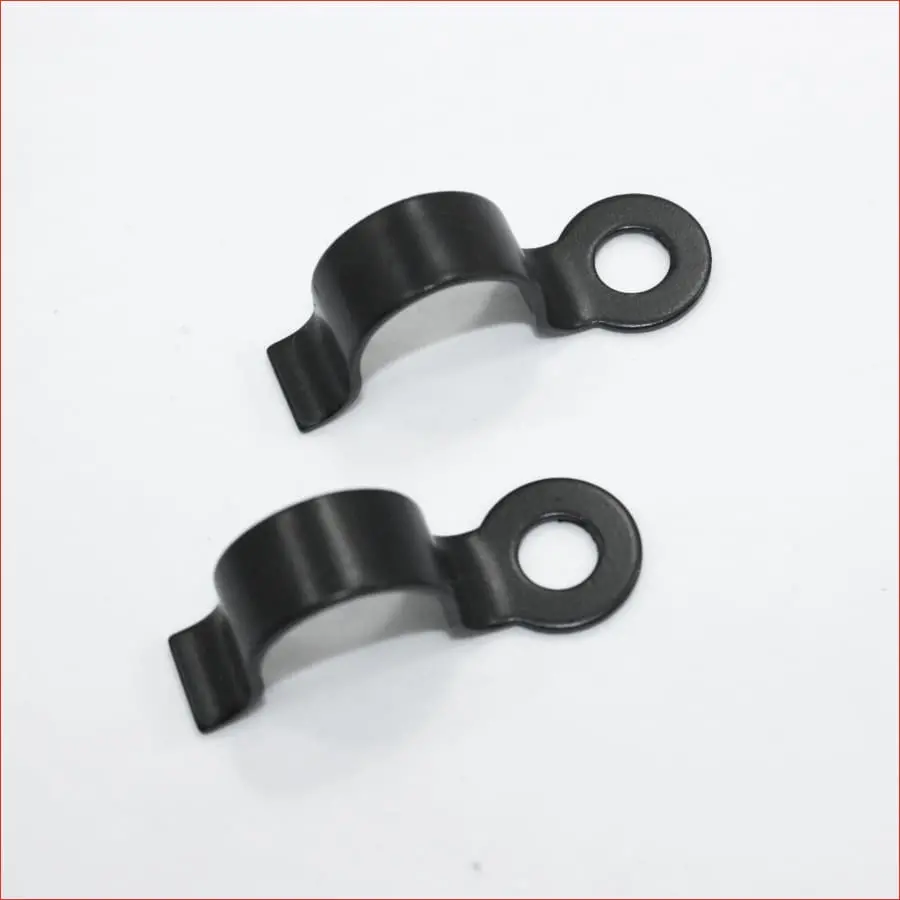 2X Throttle Brake Clutch Hydraulic Cable Hose Tidy Clamp 1