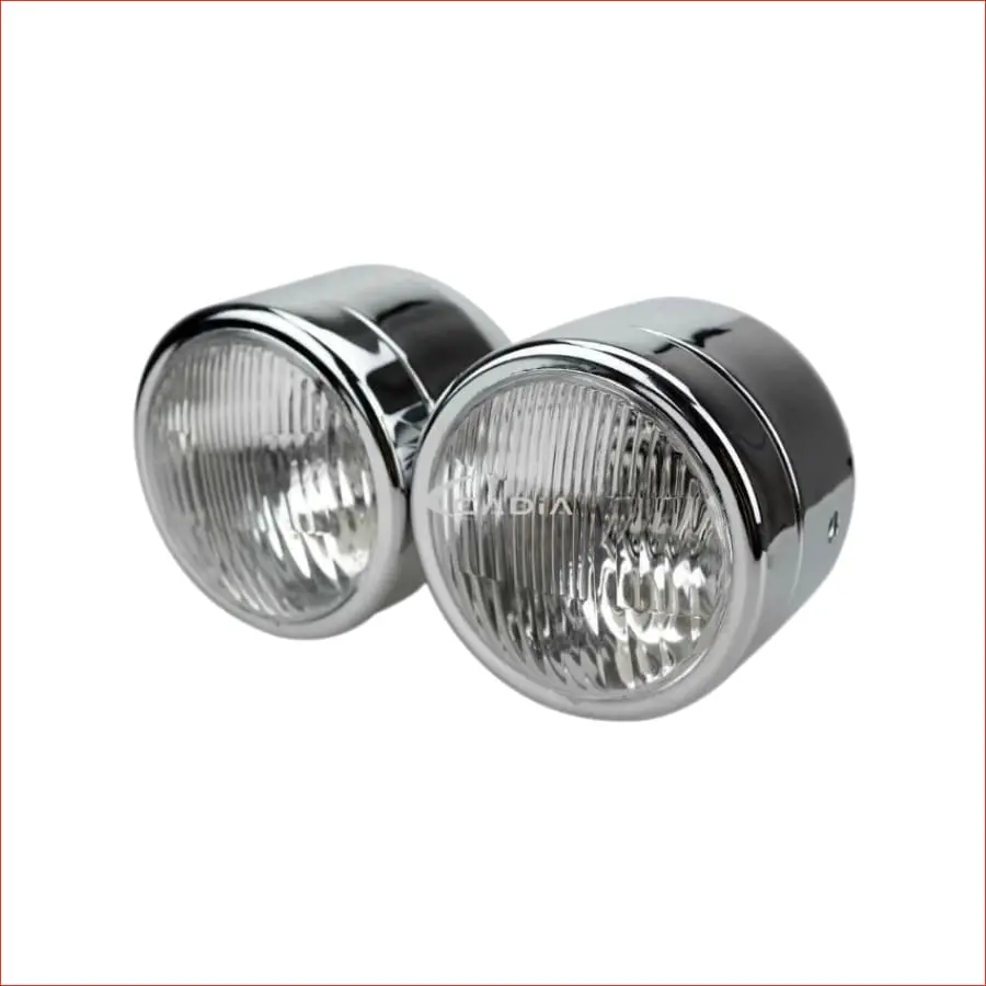 3.5" Dual Chrome Head Light - 30/35 Watts 1
