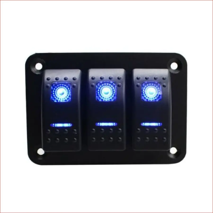 3 Gang Rocker Switch Panel 1
