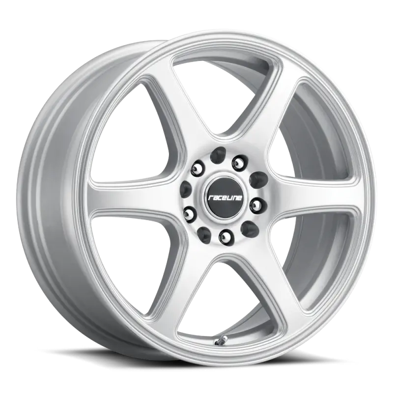 Raceline 146S Matrix 17X7.5In / 5X110/5X115 Bp / 40Mm Offset / 72.62Mm Bore - Gloss Silver Wheel 1