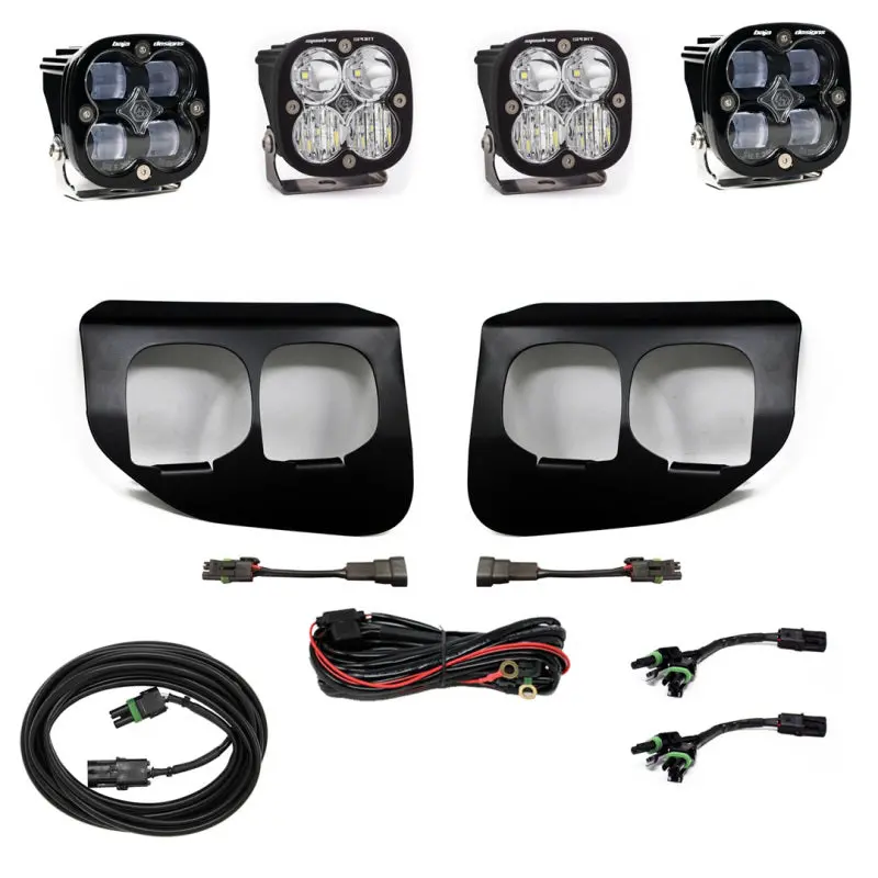 Baja Designs Ford Super Duty (20-On) Fog Lights Dual Fpk Sae/Sport Dc Baja Designs 1