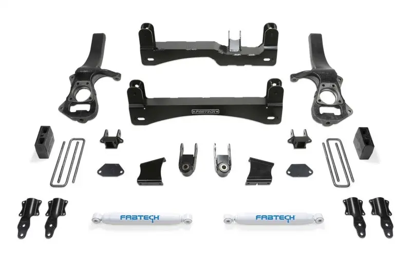 Fabtech 2019 Gm C1500 P/U 6In Basic Sys W/Perf Shks 1