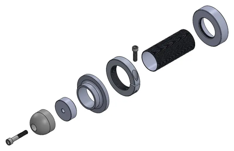 Rockjock Tj/Lj/Xj/Mj Acos Front Adjustable Coil Spring Spacers 2