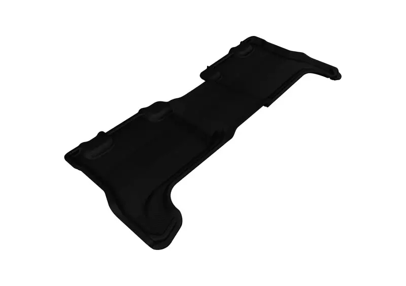 3D Maxpider 2004-2012 Chevrolet/Gmc Colorado/Canyon Crew Cab Kagu 2Nd Row Floormats - Black 1