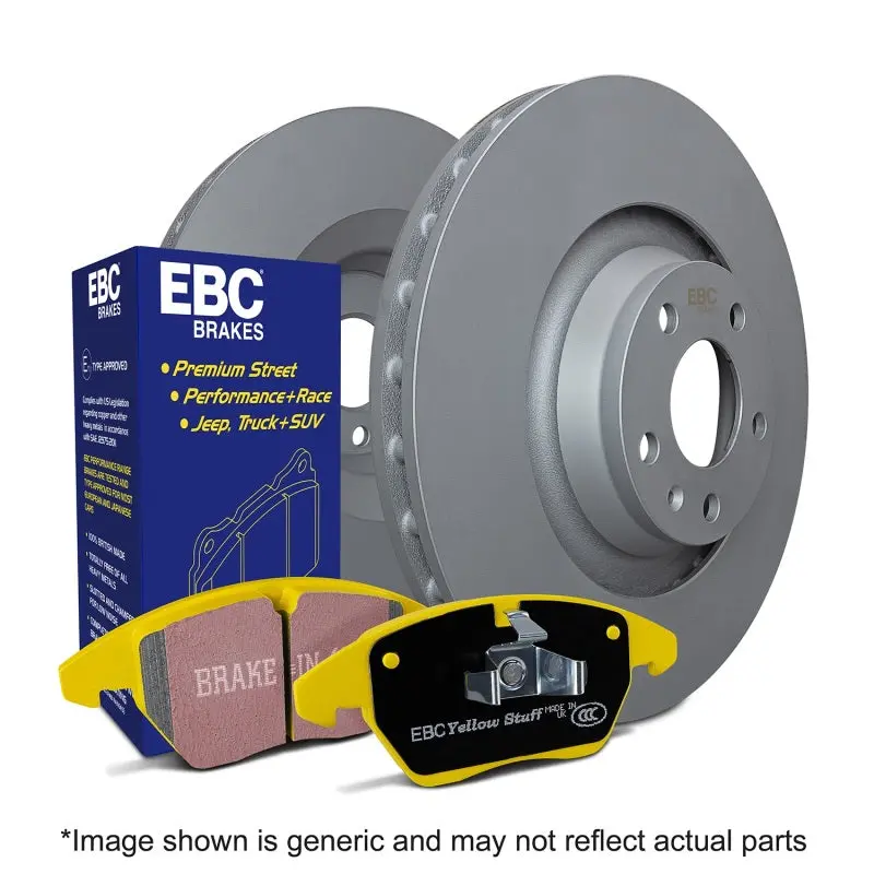 Ebc S13 Brake Pad And Rotor Kit 1