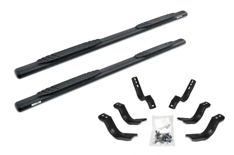 Go Rhino 17-20 Ford F-250/F-350 Sd 4In 1000 Series Complete Kit W/Sidestep + Brkts 1